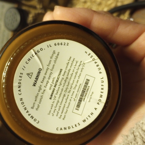 Companion candle spring things scent 7.5oz agave and Jasmine, paraffin - Picture 5 of 5